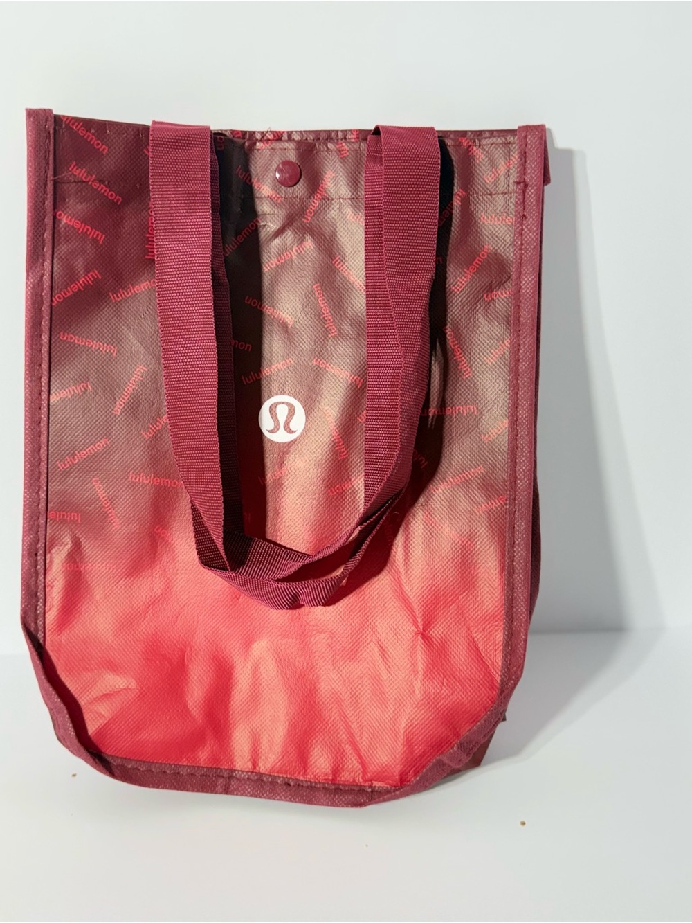 lululemon athletica Burgundy to Coral Ombre Tote